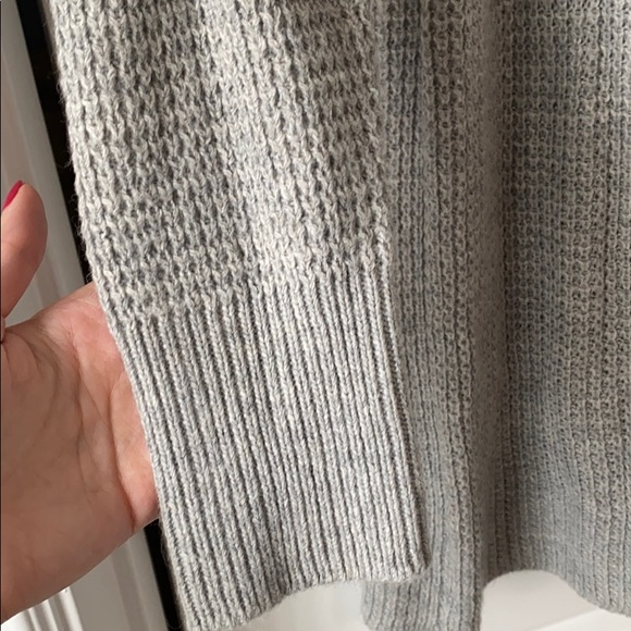 Grey Knit Sweater Dress - Picture 4 of 6